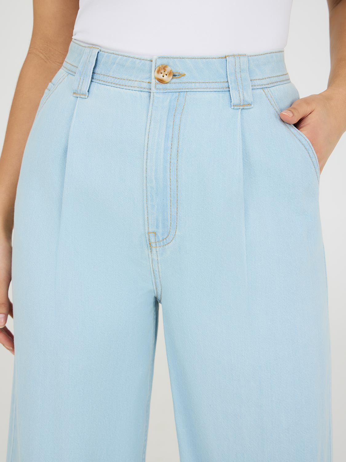 Lt Denim Blasted