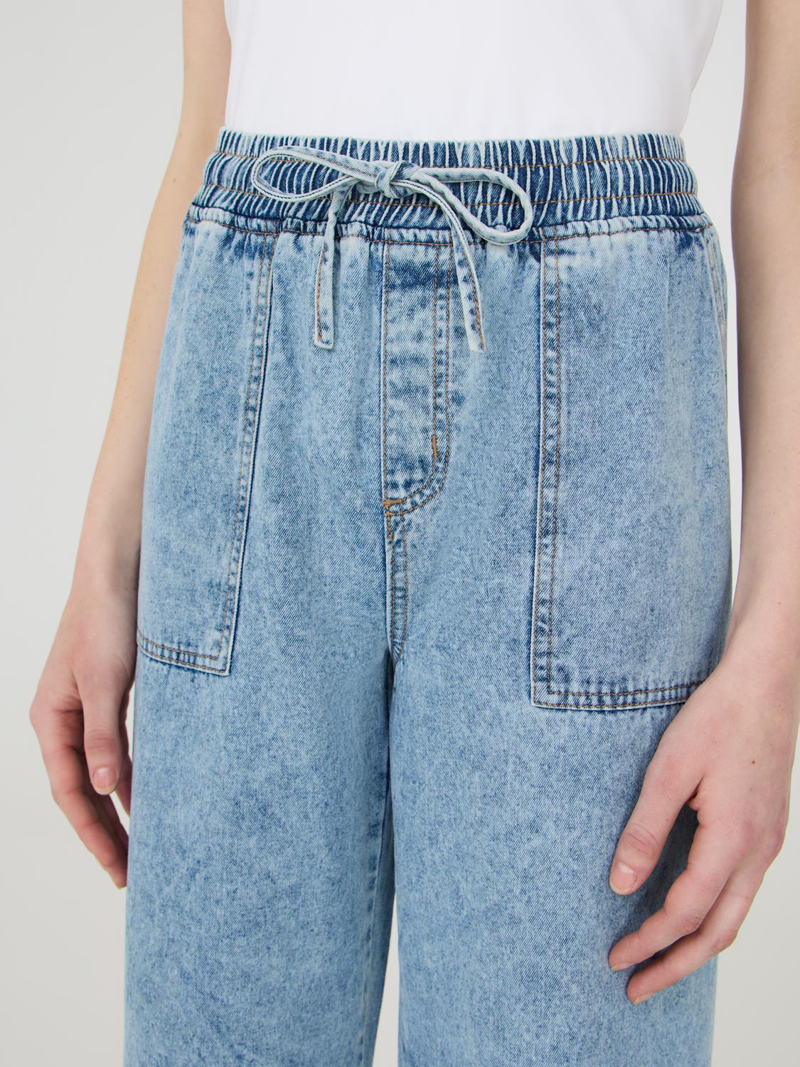 Lt Denim Blasted