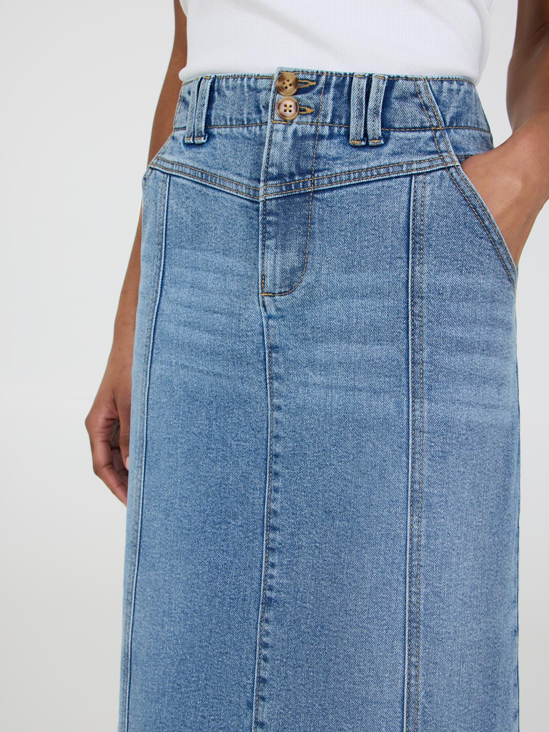 Lt Denim Blasted