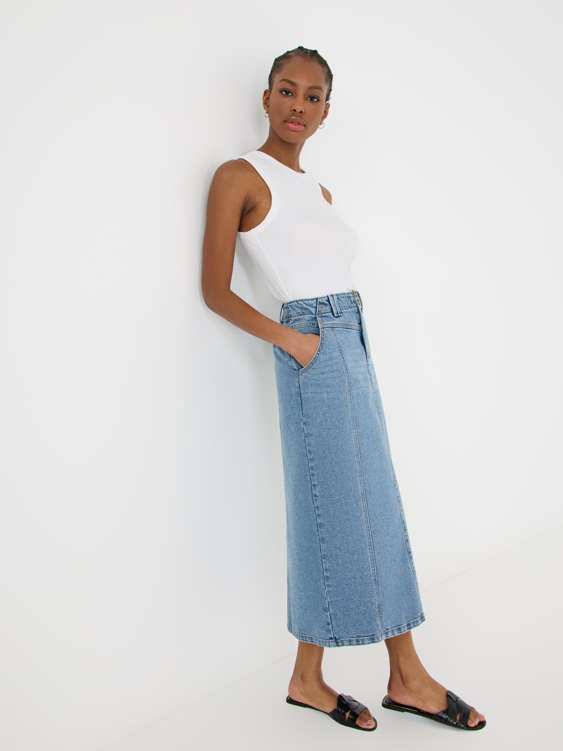Lt Denim Blasted