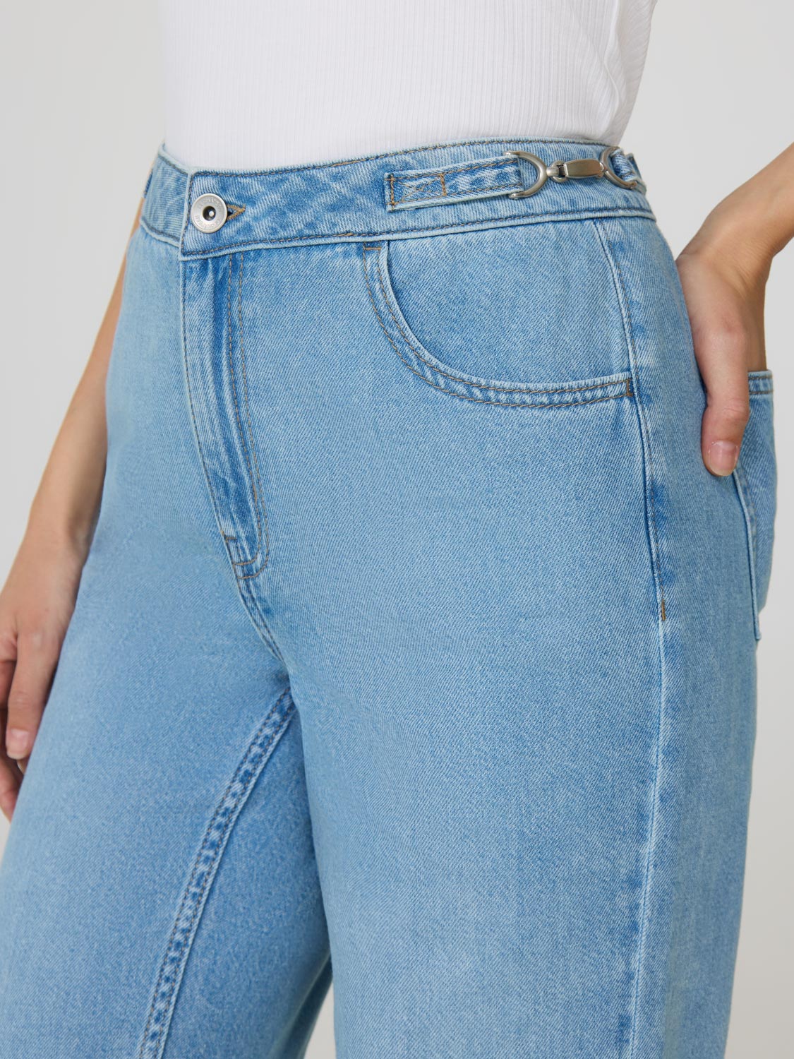 Lt Denim Blasted