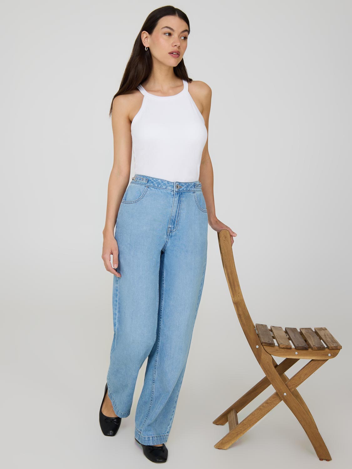 Lt Denim Blasted