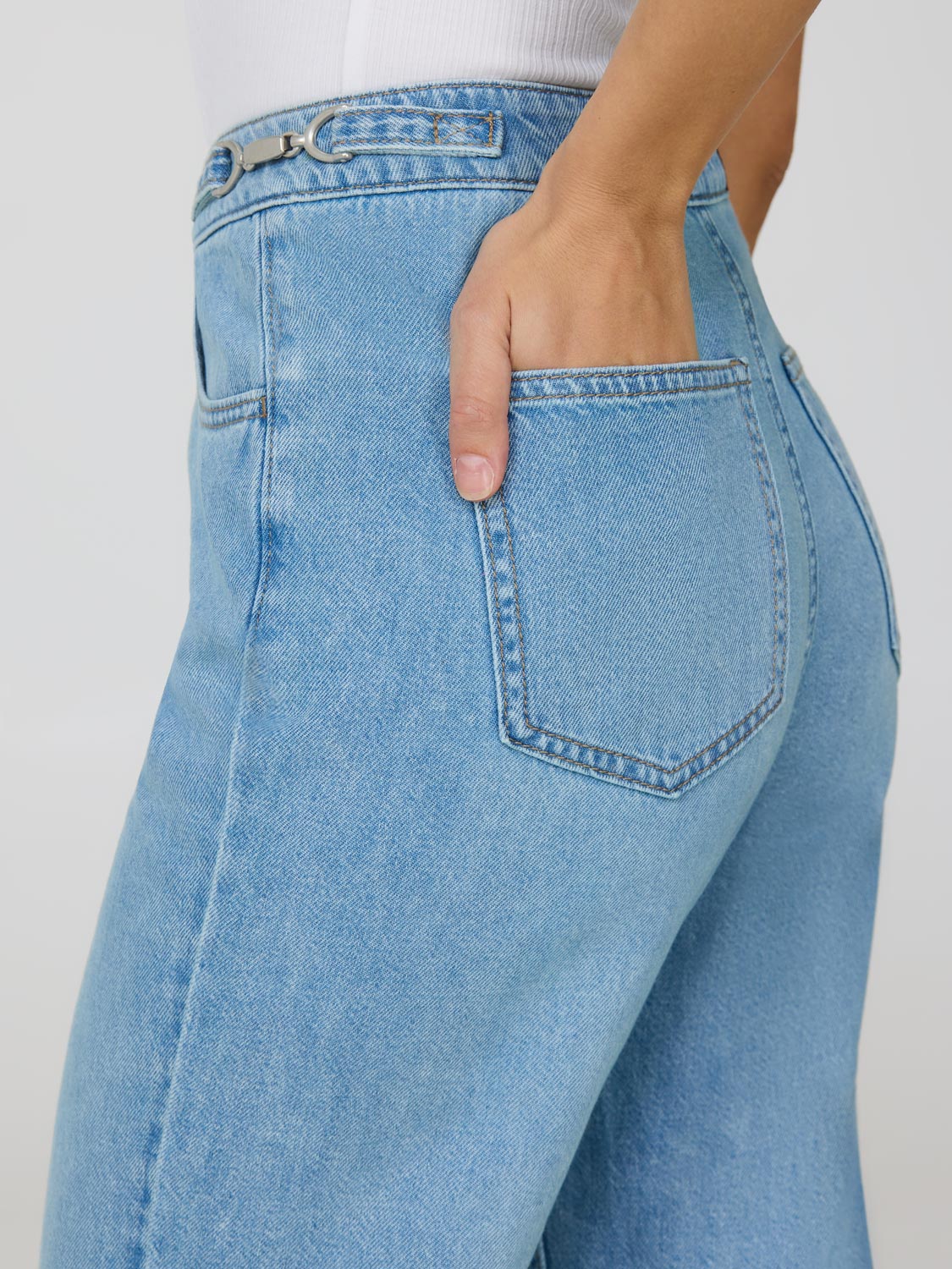 Lt Denim Blasted