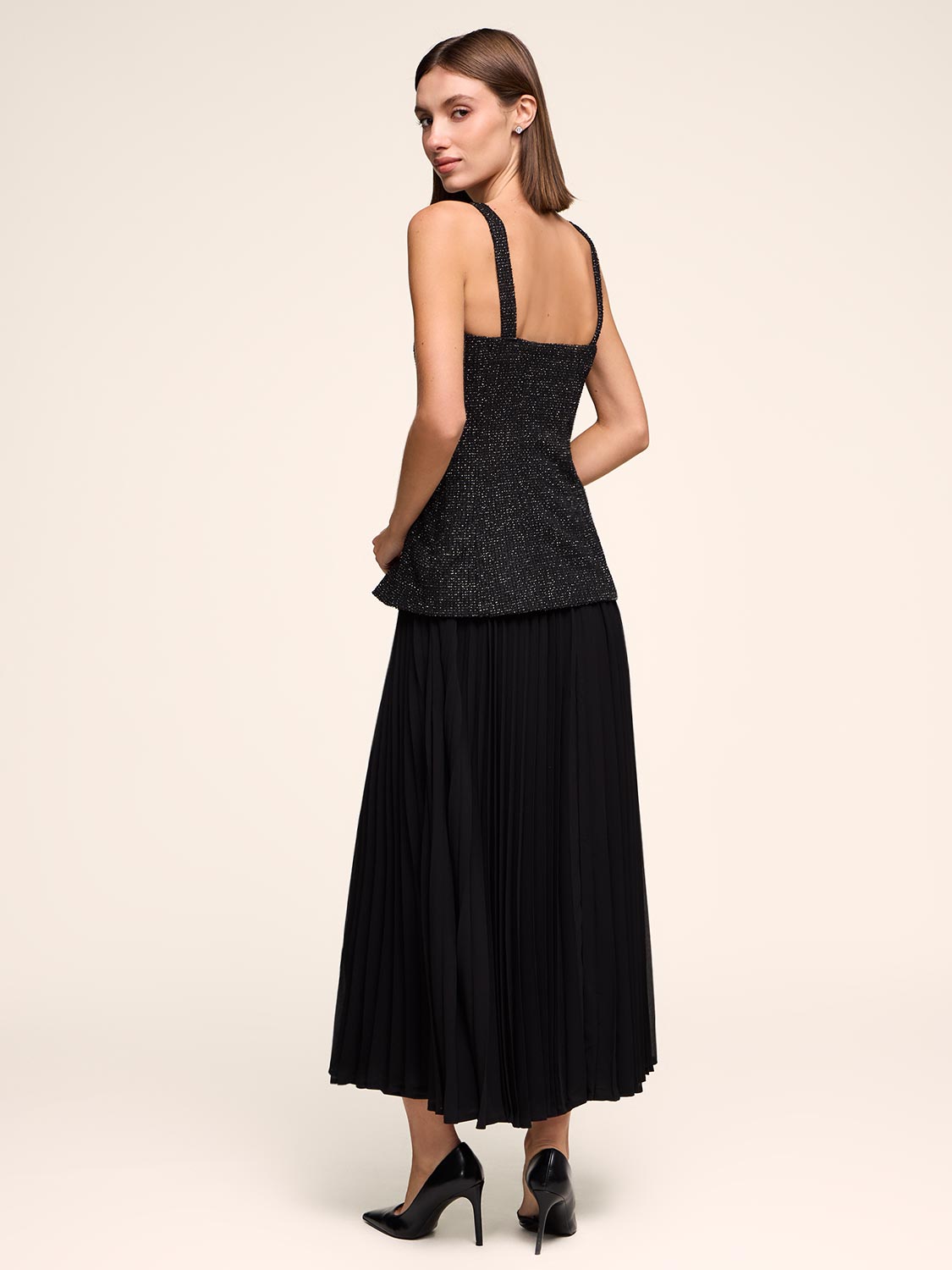 Vest & Skirt Combo Dress