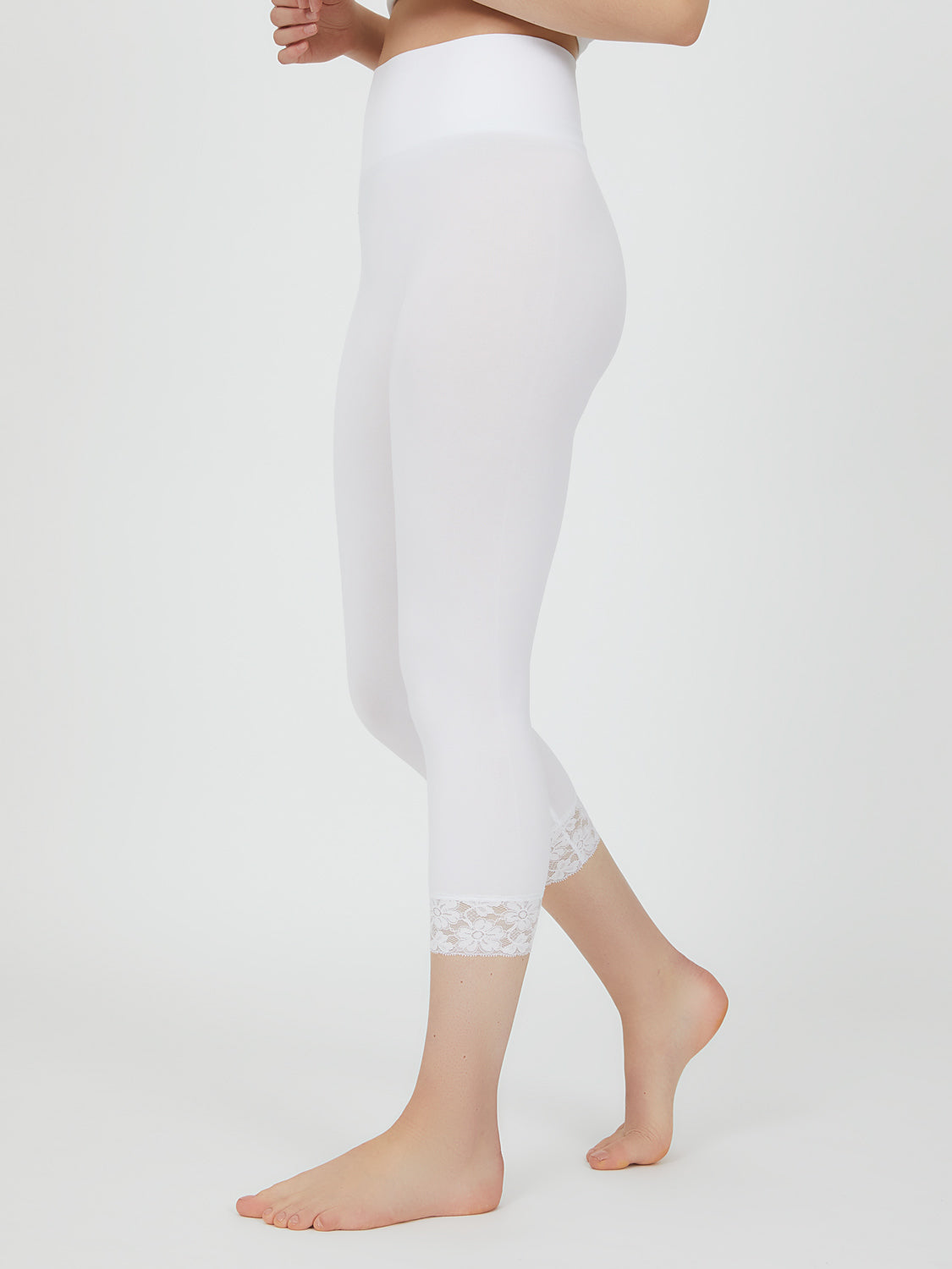 Seamless Knit Capri leggings