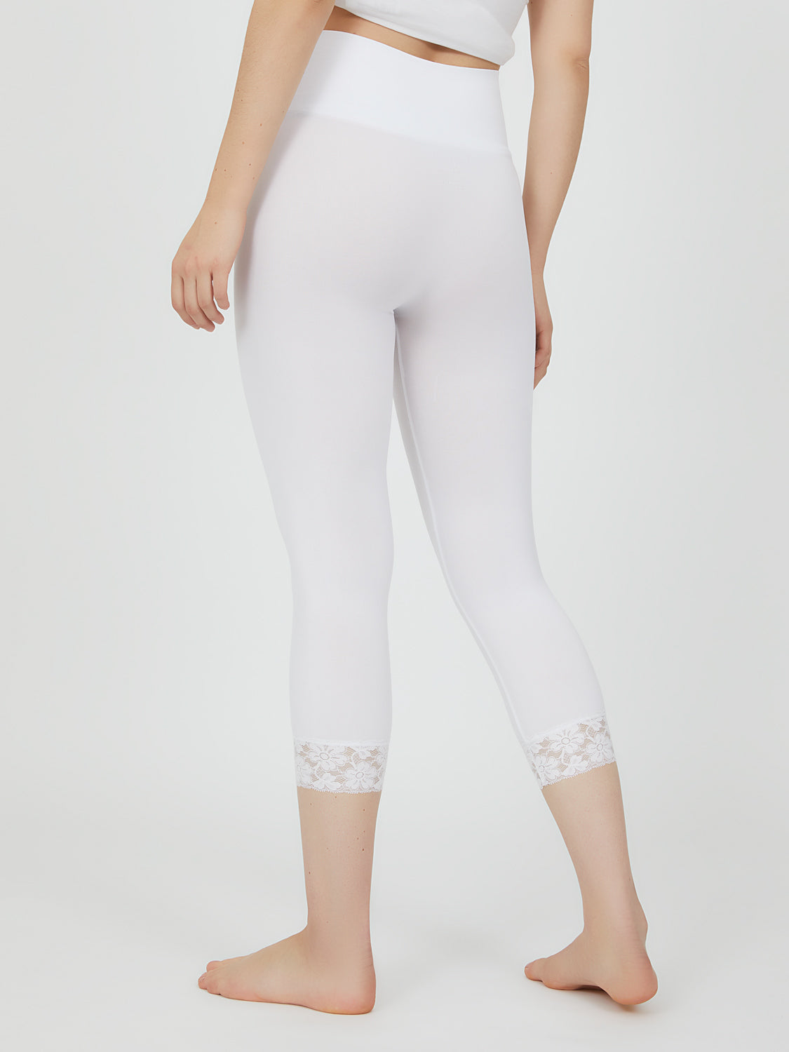 Seamless Knit Capri leggings