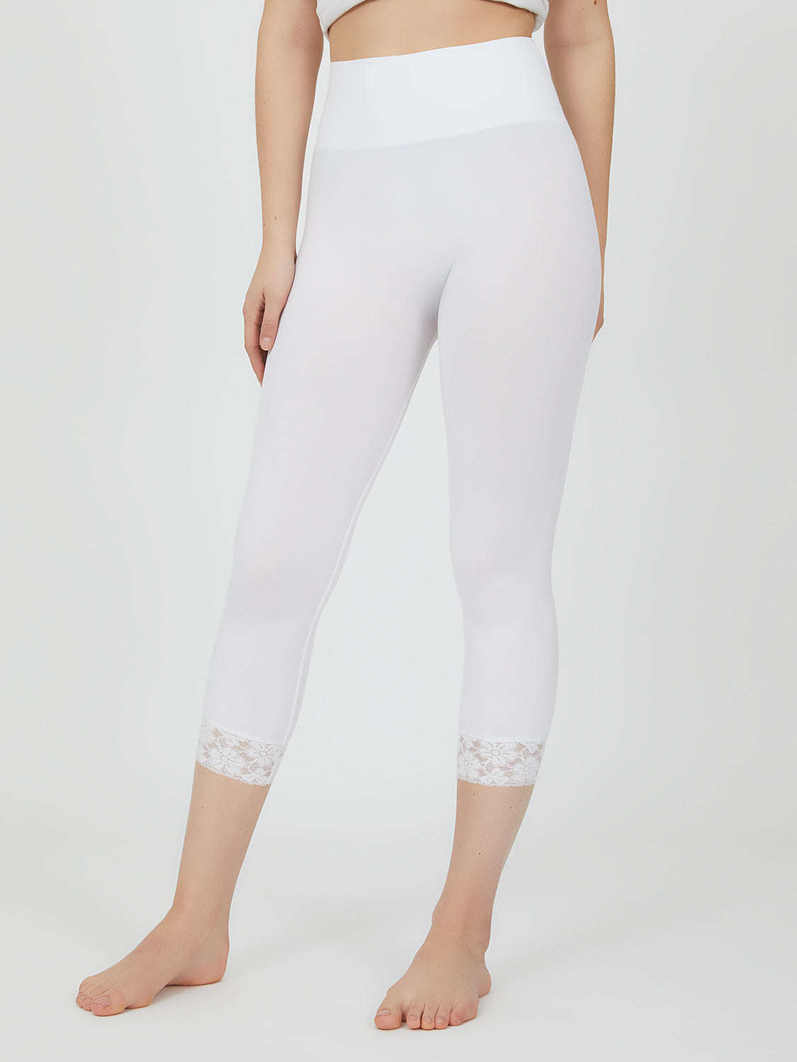 Seamless Knit Capri leggings