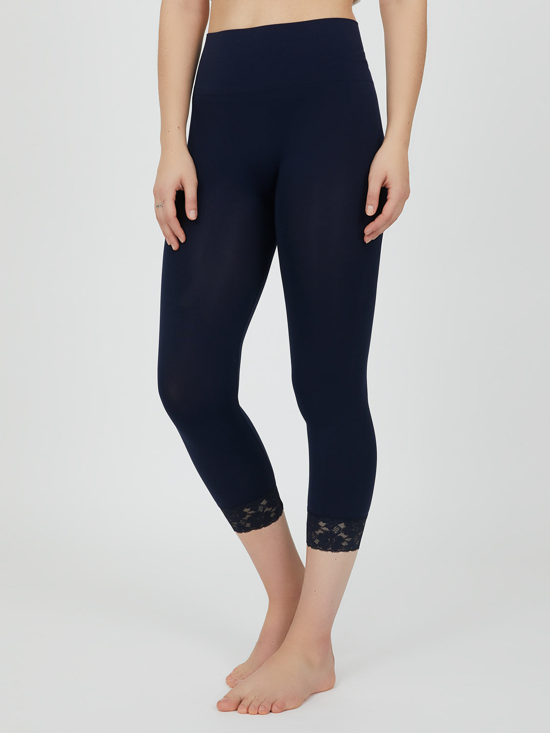 Seamless Knit Capri leggings