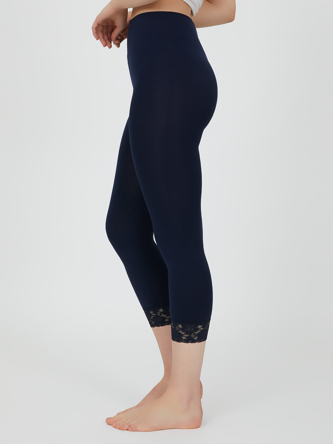 Seamless Knit Capri leggings